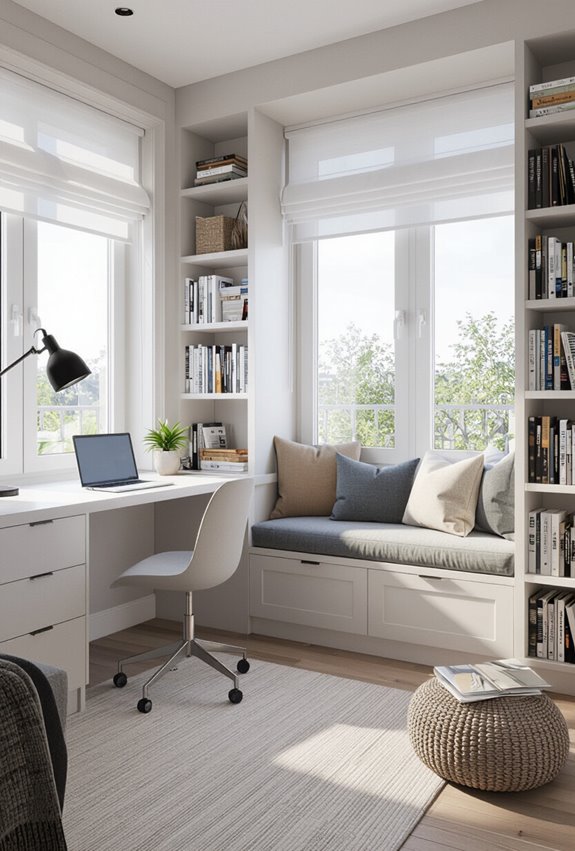 study and chill bookroom sanctuary