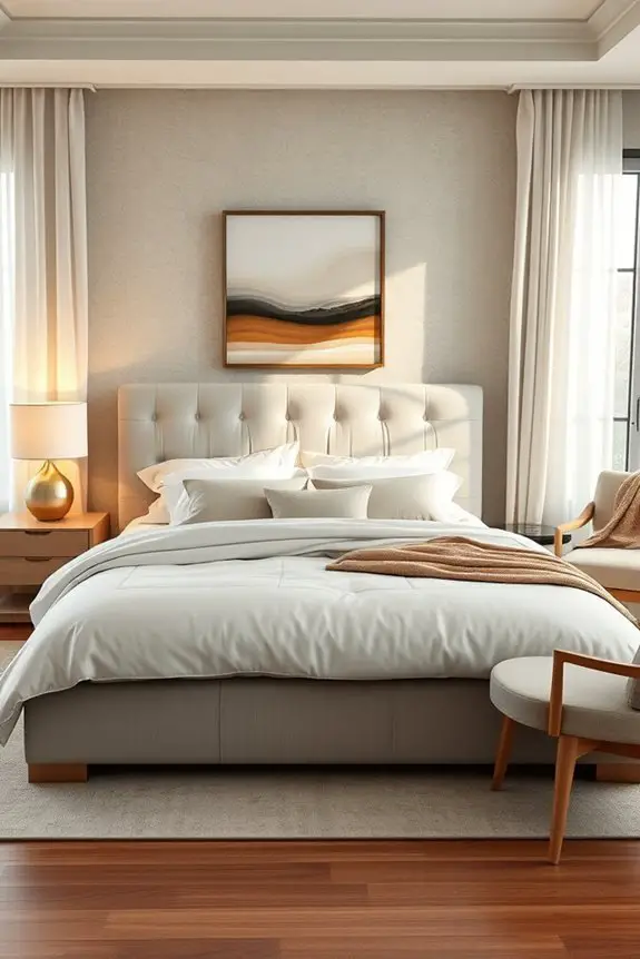 stunning bedroom focal point