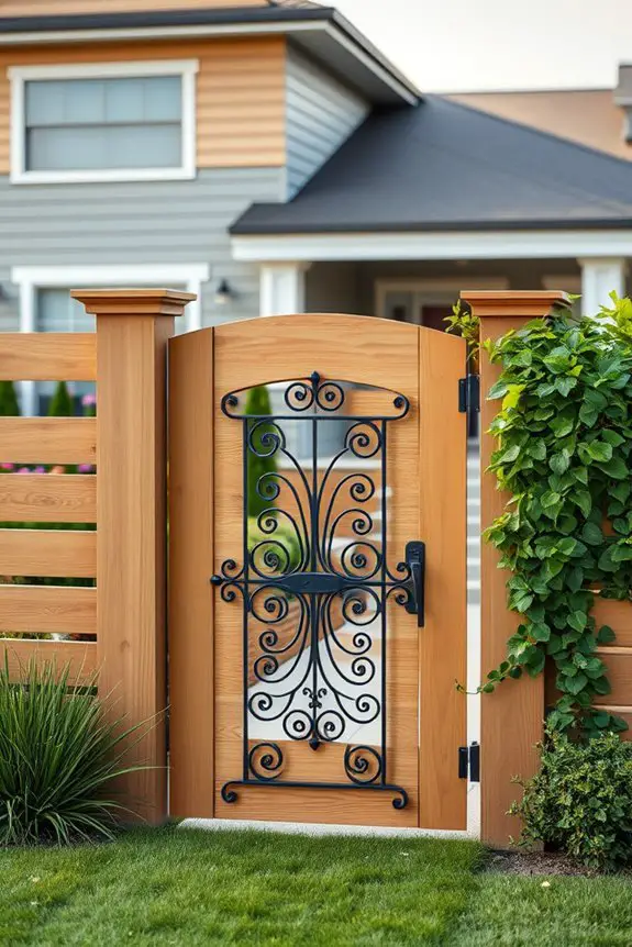 stunning fences enhance curb appeal