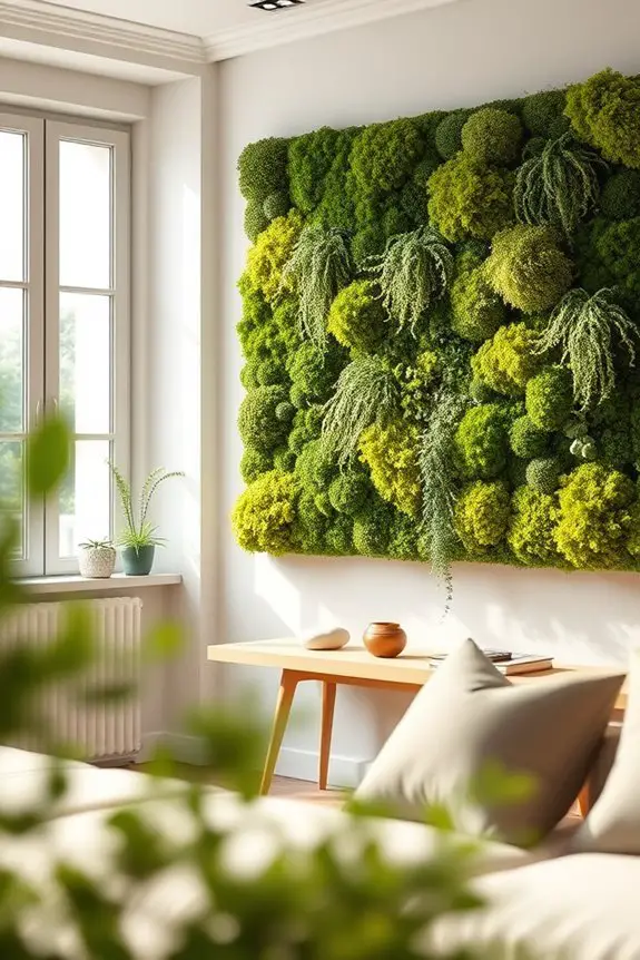 stunning natural moss installations