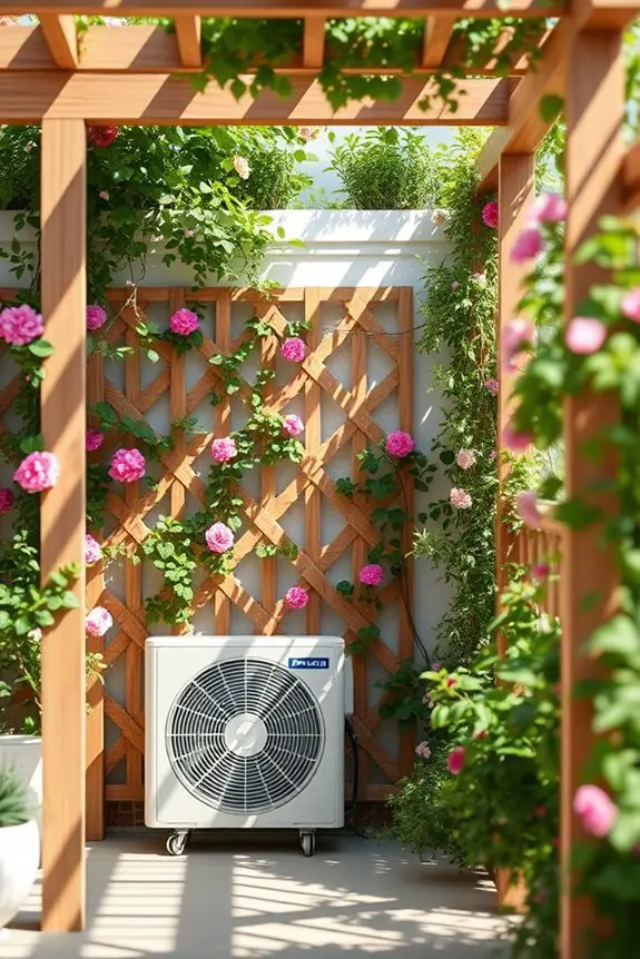 stylish ac unit camouflage