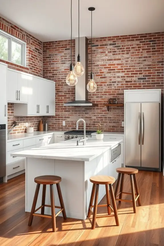 stylish ambient kitchen lighting