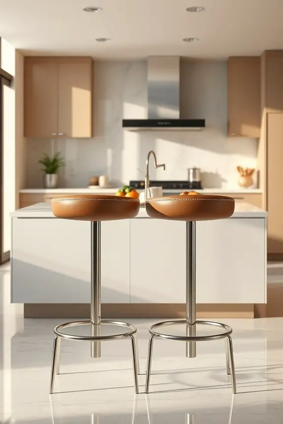 stylish and comfortable bar stools