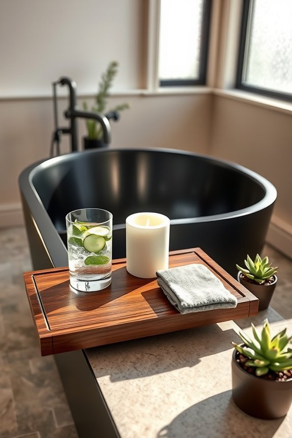 stylish and functional caddies