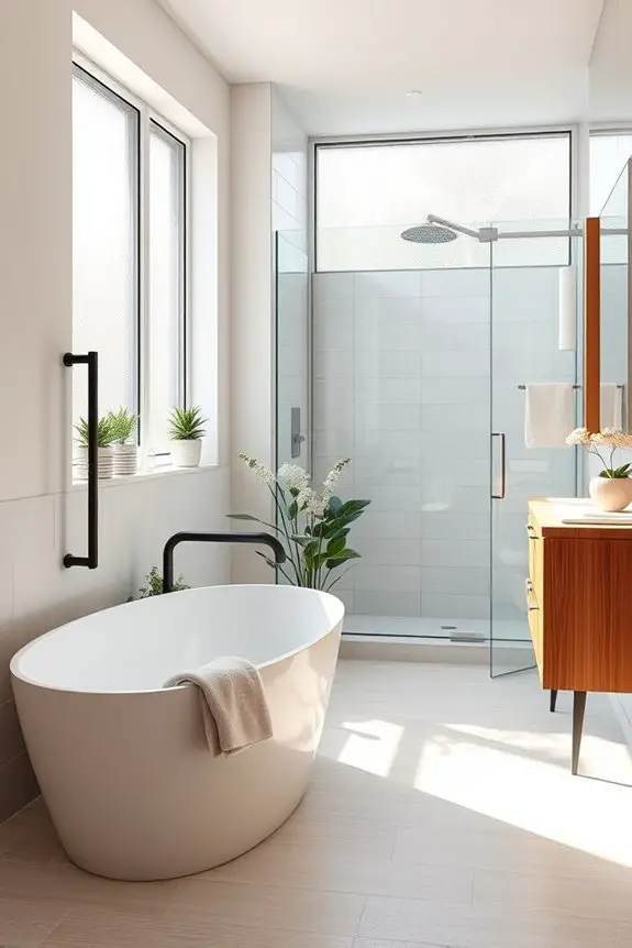 stylish and functional grab bars