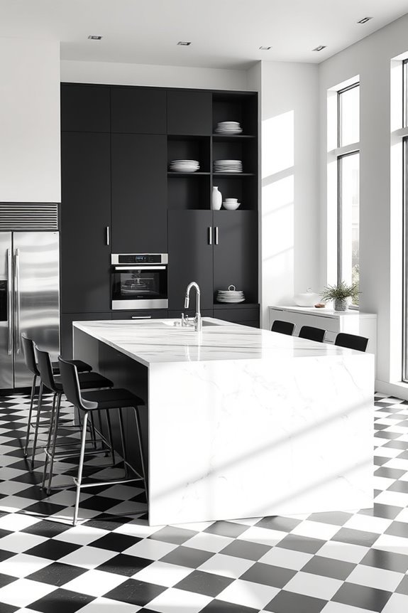 stylish and functional kitchen island
