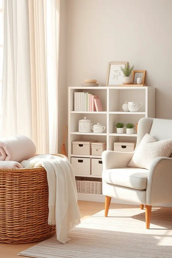 stylish and functional storage