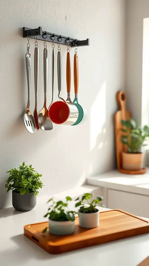stylish and organized kitchen