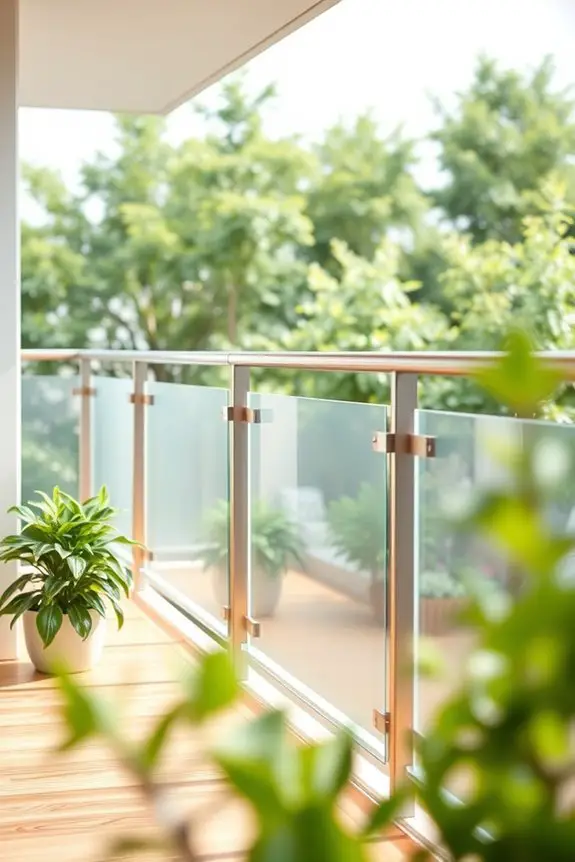 stylish and safe railings