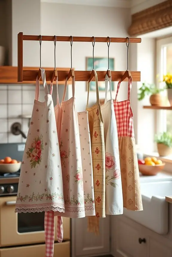stylish aprons enhance cooking