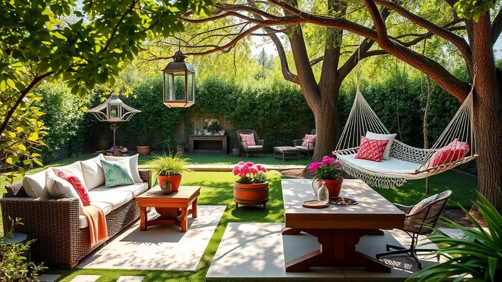 stylish backyard furniture ideas