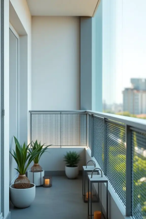 stylish balcony safety solution