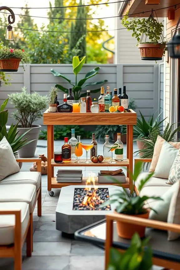 stylish bar cart essentials