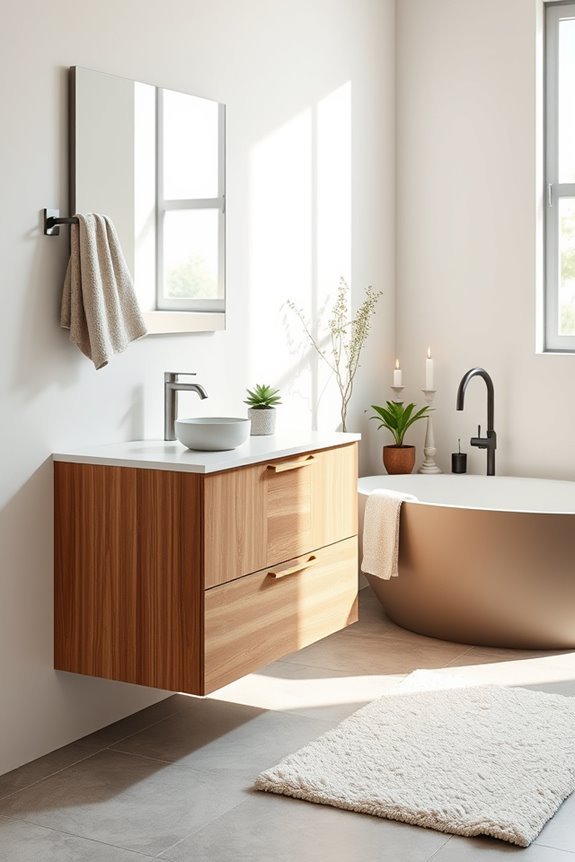 stylish bathroom accessory updates