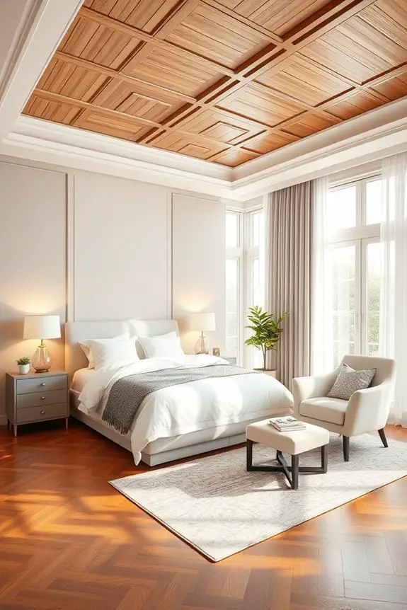 stylish bedroom ceiling ideas