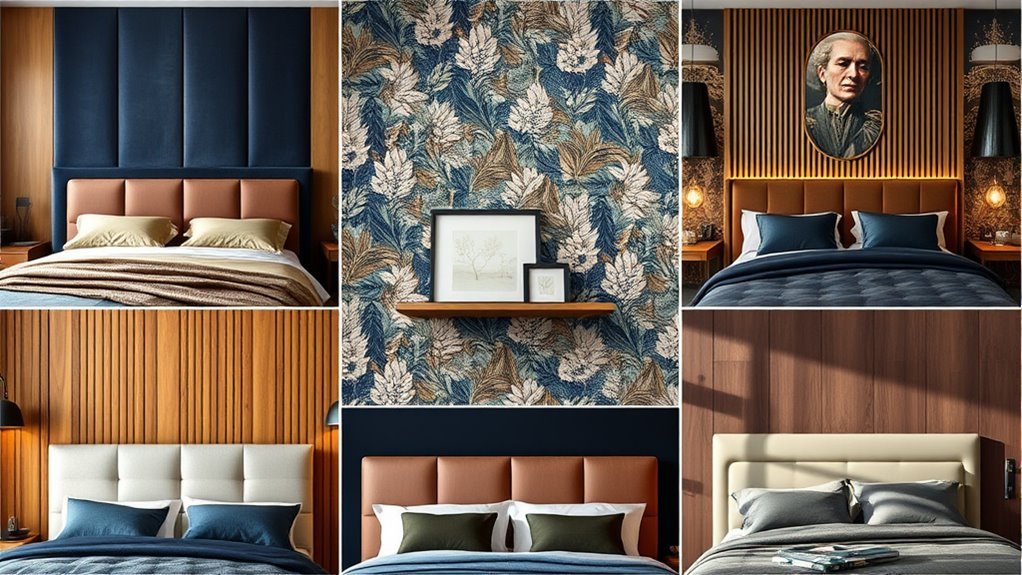 stylish bedroom headboard designs