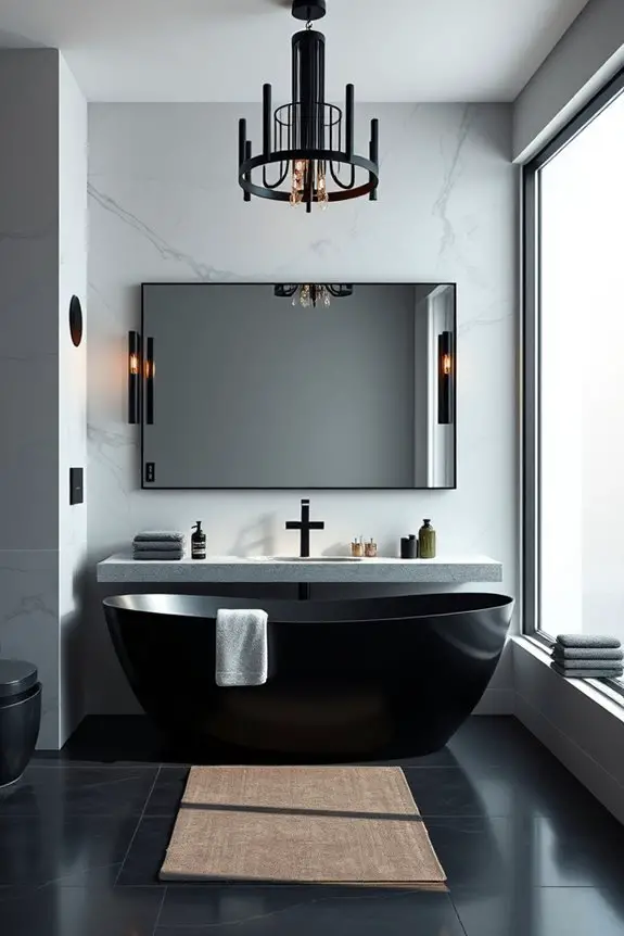 stylish black lighting fixtures