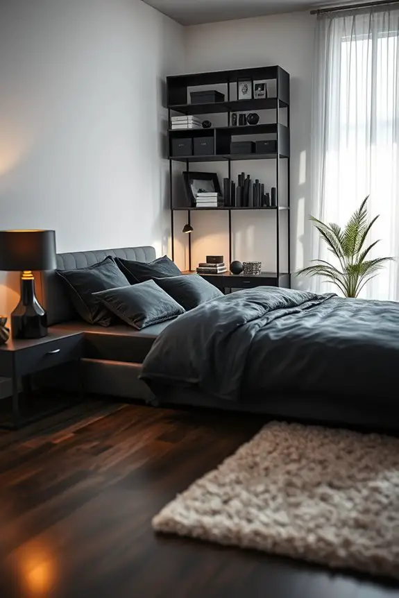 stylish black storage solutions