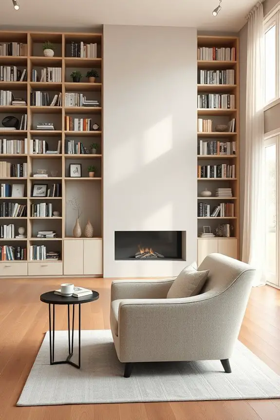 stylish bookshelf design tips
