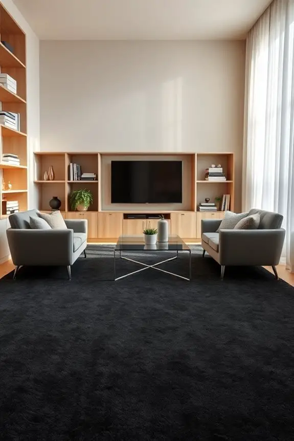stylish built in shelving solutions