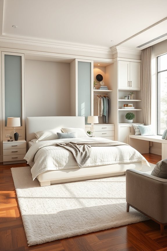 stylish built in storage solutions