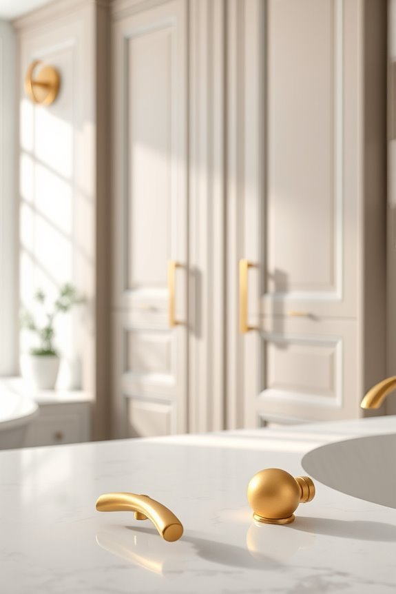 stylish cabinet hardware selection