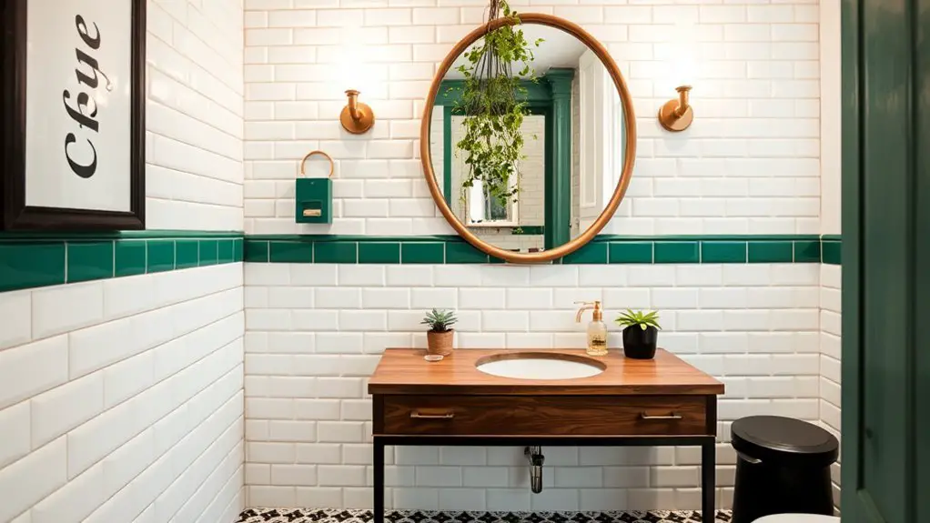 stylish cafe restroom designs