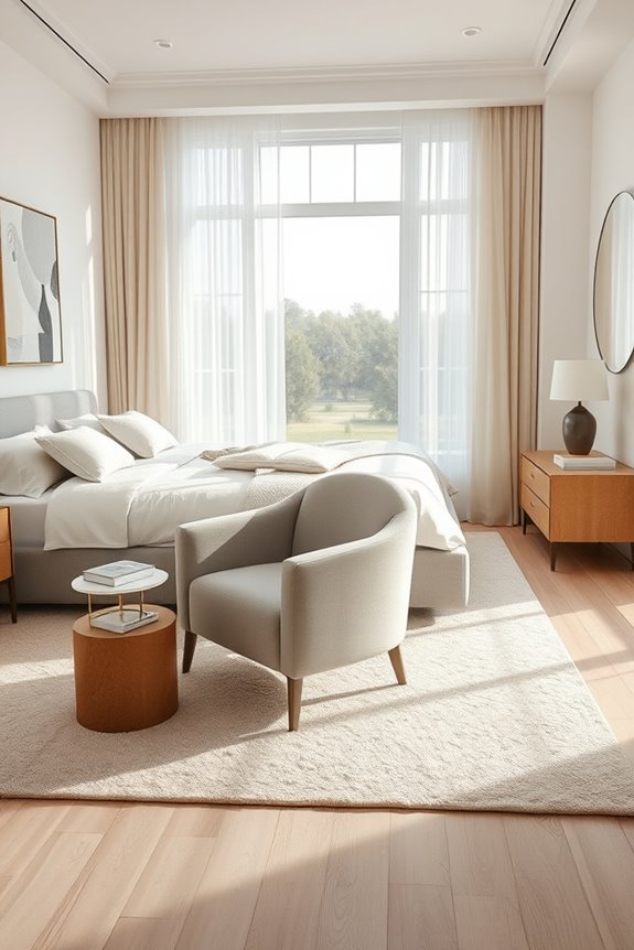 stylish chair enhances relaxation