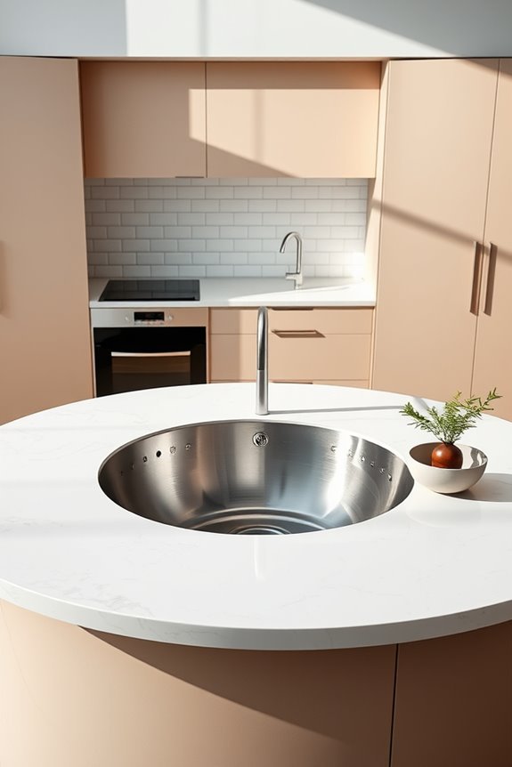 stylish circular sink designs