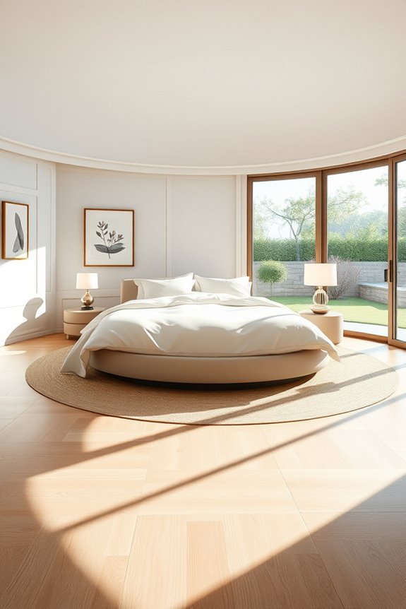 stylish circular sliding doors