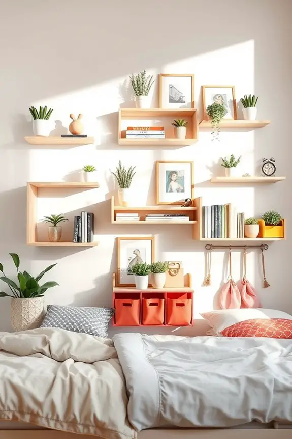 stylish collapsible wall organizers