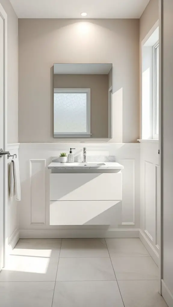 stylish compact bathroom vanities