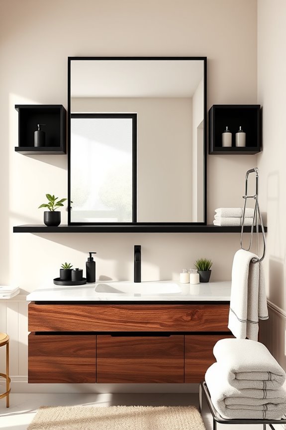 stylish contemporary mirror frames