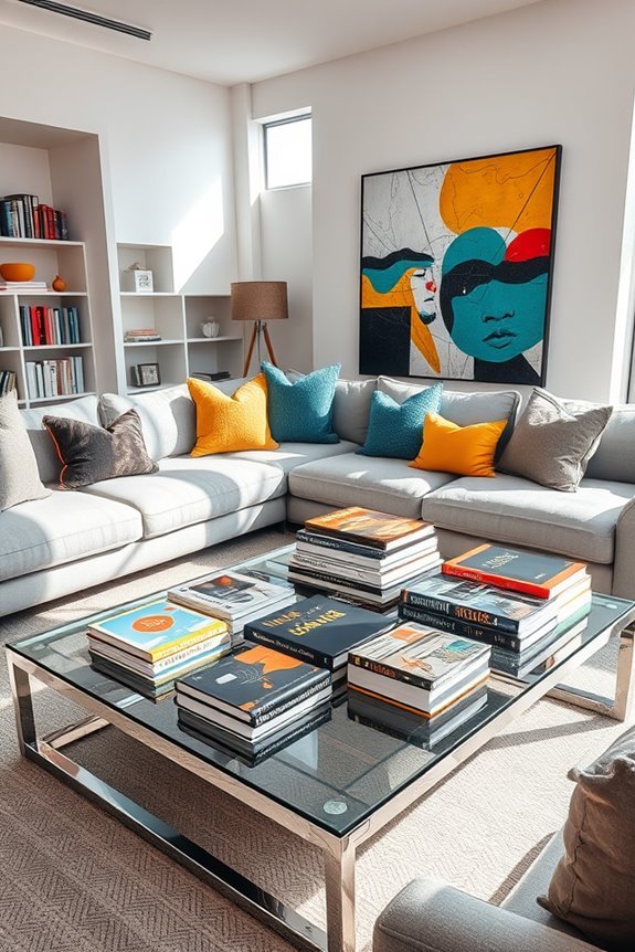 stylish conversation starting displays