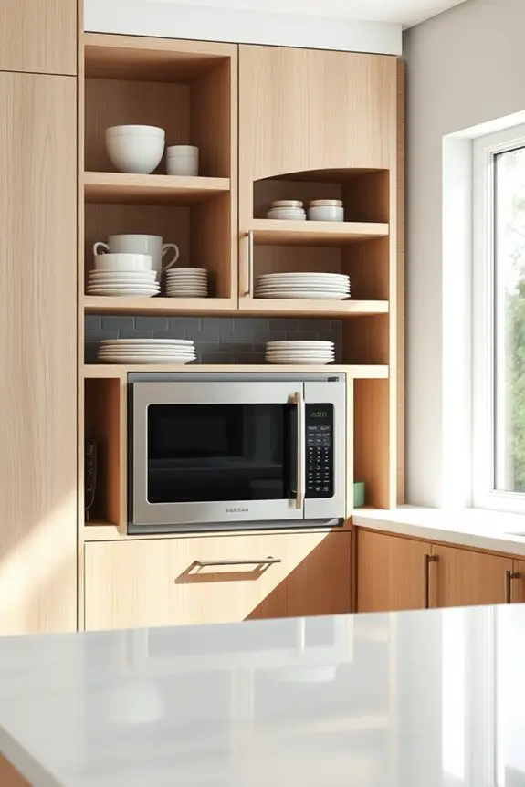 stylish corner microwave solutions