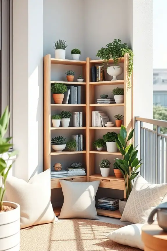 stylish corner shelving solutions
