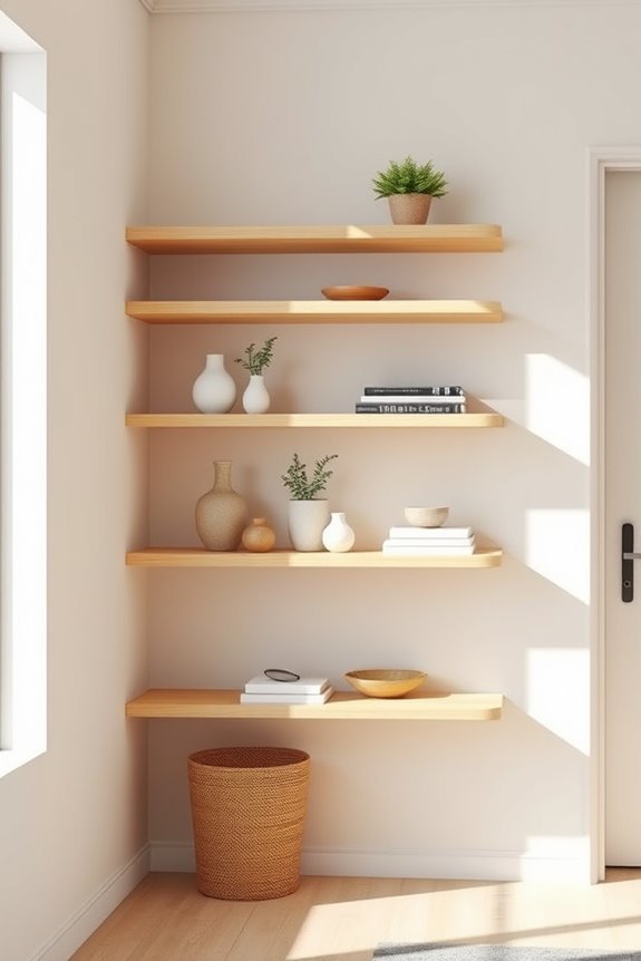 stylish corner shelving solutions
