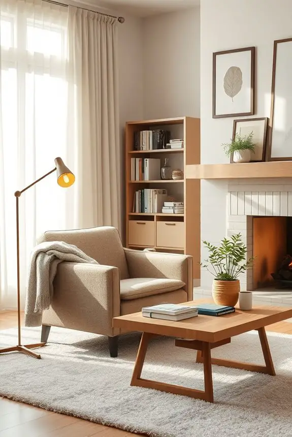 stylish cozy seating option