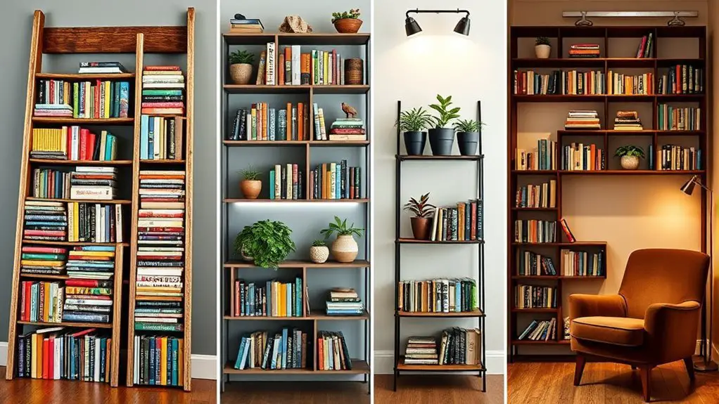 stylish custom bookshelf designs