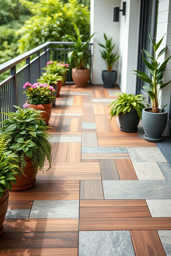 stylish diy balcony upgrade