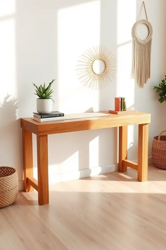 stylish diy console table