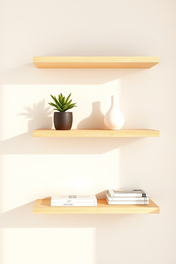 stylish diy wall shelves