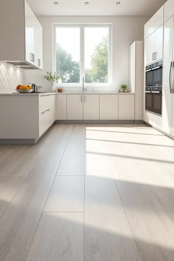 stylish durable kitchen flooring