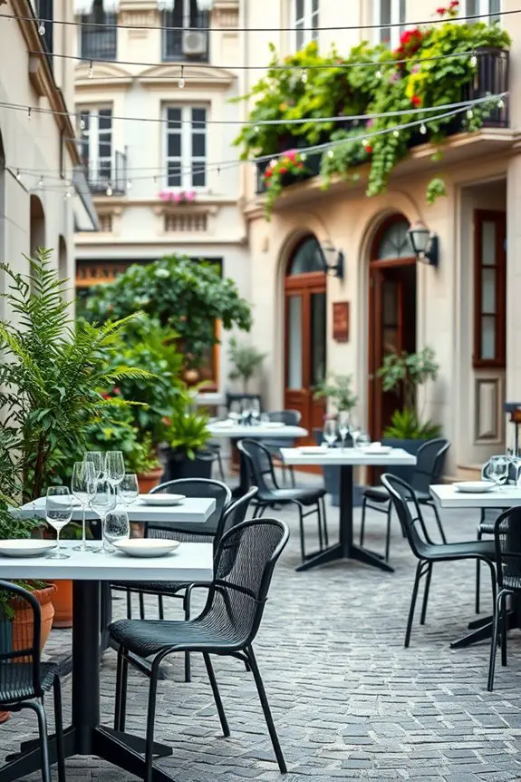 stylish durable outdoor tables