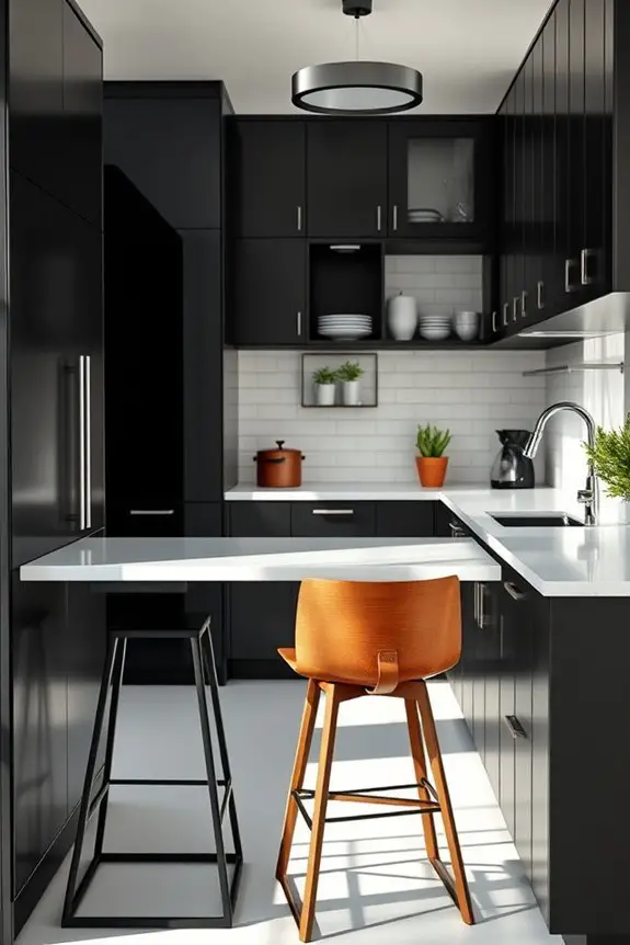 stylish ergonomic bar stools