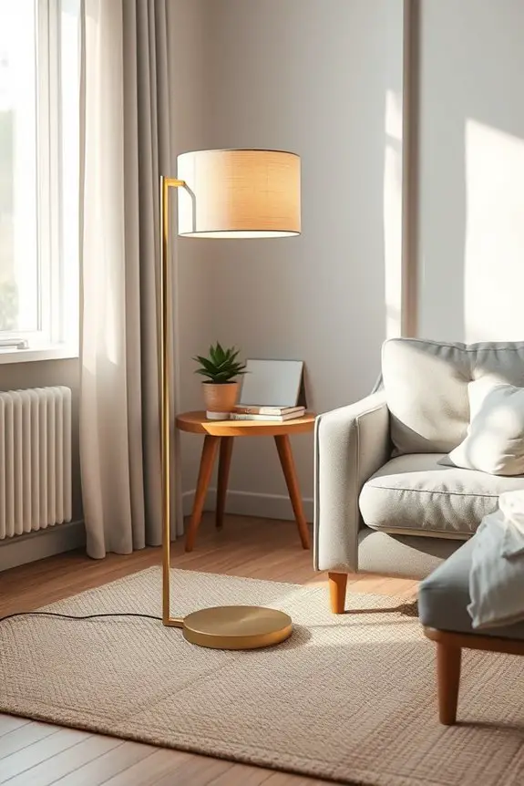 stylish floor lamp ambiance