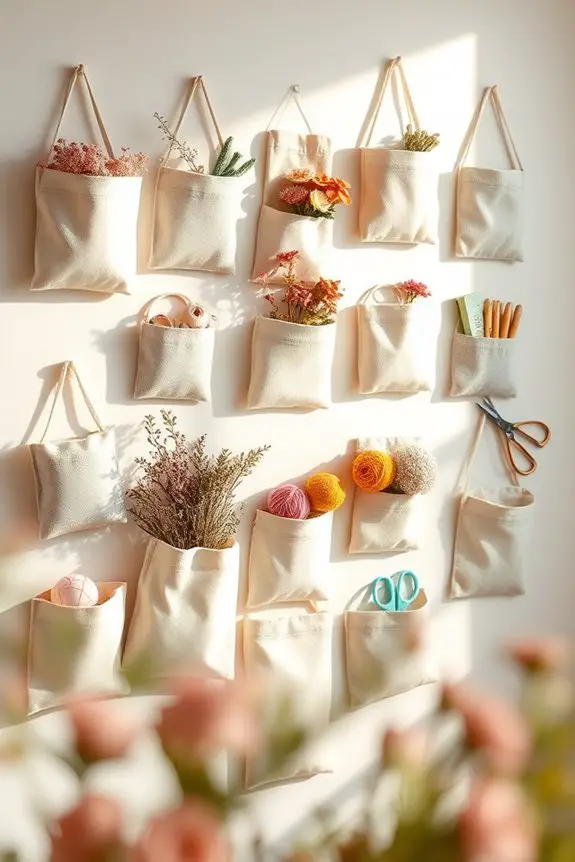 stylish functional fabric pockets