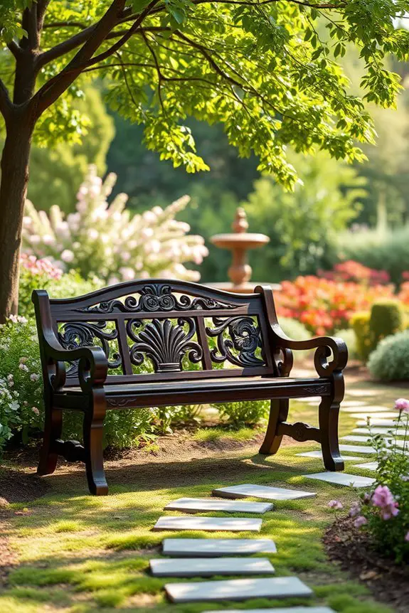 stylish functional garden seating