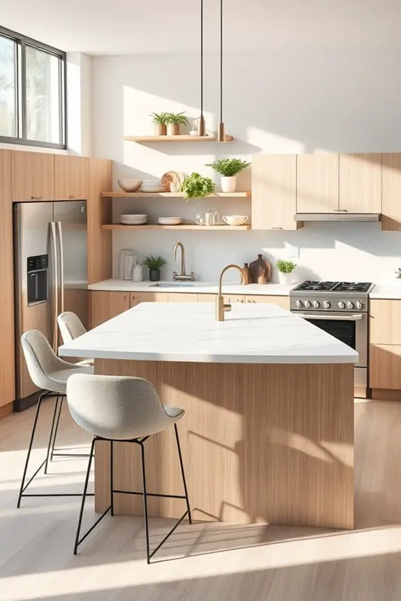 stylish functional kitchen islands
