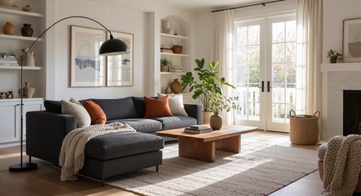 stylish functional living room